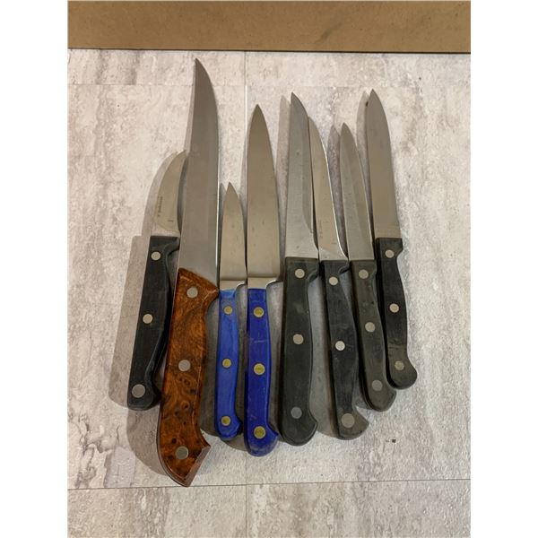 Lot of 8 Assorted Knives