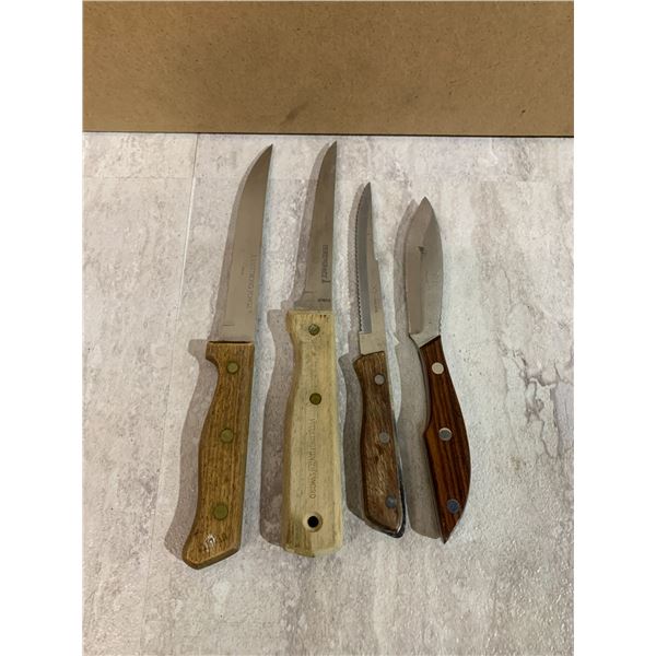 Lot of 4 Japanese Knives