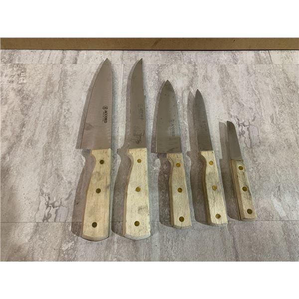 Lot of 5 Stainless Steel Accord Japanese
