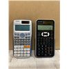 Image 1 : Lot of 2 Calculators - Casio / Sharp - Scientific