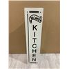 Image 7 : Mom's Kitchen Metal Sign Decoration - 28 Inches Tall