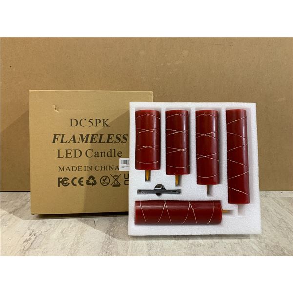 5 Pack of Flameless LED Candles