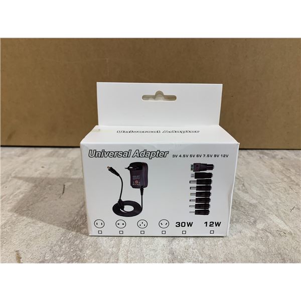 30w - 3v to 12v Universal Adapter