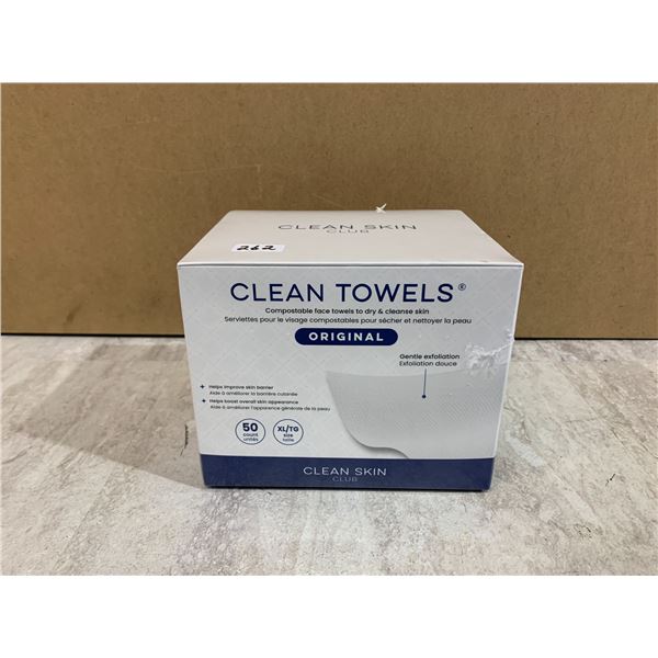 Clean Skin Club - Clean Towels - XL - 50 Count