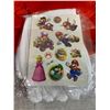 Image 2 : Mario Costume w/ Assorted Mustaches - Men's Large