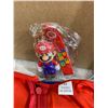 Image 3 : Mario Costume w/ Assorted Mustaches - Men's Large