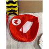 Image 5 : Mario Costume w/ Assorted Mustaches - Men's Large