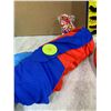 Image 6 : Mario Costume w/ Assorted Mustaches - Men's Large