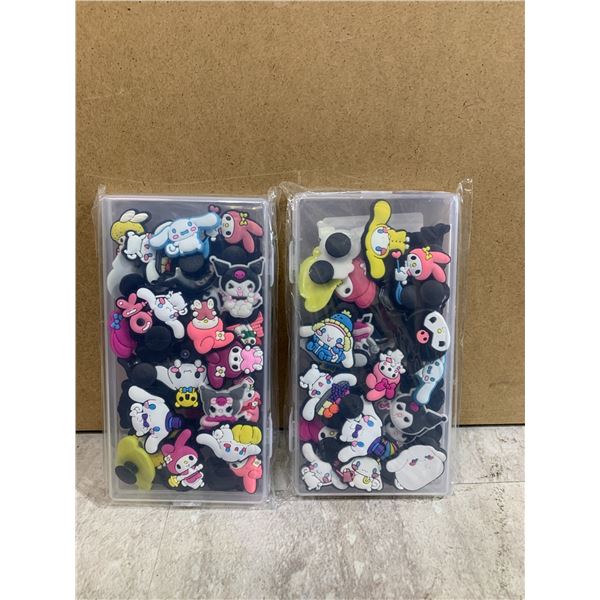 66 Pcs Shoe Charms / Jibbets - Sanrio Themed