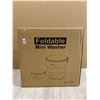 Image 1 : Portable - Foldable Mini Washing Machine w/ Spin Basket