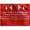 Image 2 : 100% Fiberglass Fire Blanket - 3ft x 3ft