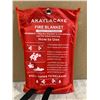 Image 3 : 100% Fiberglass Fire Blanket - 3ft x 3ft