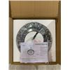 Image 2 : LED Dimmable Black K9 Crystal Flush Mount Ceiling Light Fixture