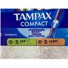 Image 2 : 1 Box of 30 - Tampax Compact Tampons