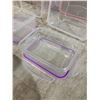 Image 2 : 6 Pack of Snap-Lock 4 Hinge Storage Containers