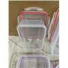 Image 4 : 6 Pack of Snap-Lock 4 Hinge Storage Containers