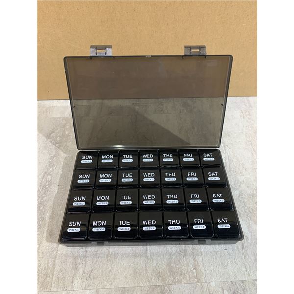 Monthly Pill Organizer - 28 Day Pill Box