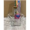 Image 4 : Glass Wishing Bottle and Origami Star Paper Strips Set