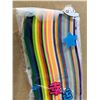 Image 5 : Glass Wishing Bottle and Origami Star Paper Strips Set