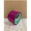 Image 1 : Rose Red Check Pattern Washy Tape