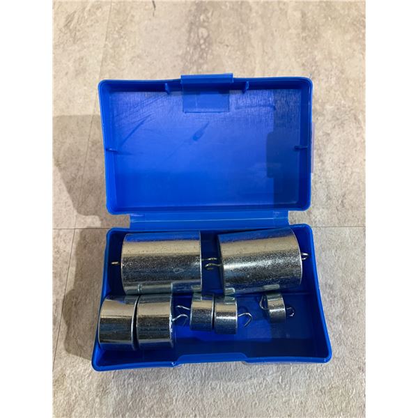 7pcs Double Hook Weight Set