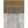 Image 1 : 3pcs Clear Plastic CD Holder Storage Rack