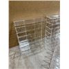 Image 3 : 3pcs Clear Plastic CD Holder Storage Rack