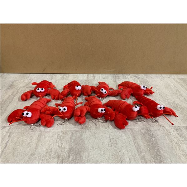 Lobster Key Chains 9pcs