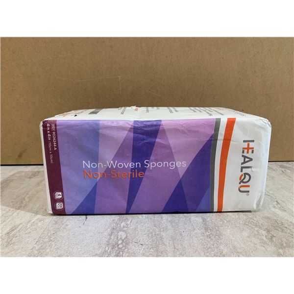 HEALQU Non-Woven Spronges Non-Sterile 4inx4in 4ply 200pcs
