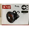Image 2 : Moveable Rechargable Fan with Remote for Camping USB Charger/Type-C