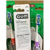 Image 6 : Lot of 6 GUM Travel Toothbrushes
