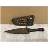 Image 1 : African Style Cerimonial Dagger with Sheath