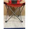 Image 4 : Out Bound Folding Red Camping Chair