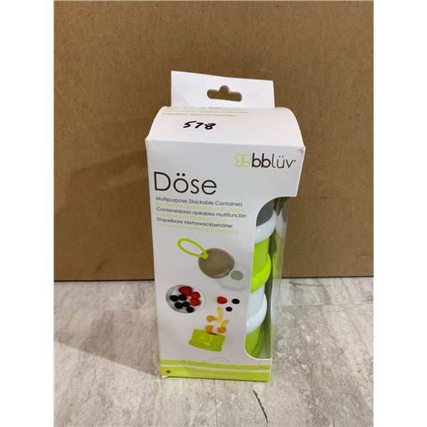 bbluv Dose Multipurpose Stackable Containers