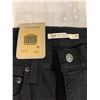 Image 5 : Levis 724 High Rise Slim Straight Black Jeans Size 29/32