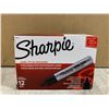 Image 1 : Sharpie Chisel Large Chisel Tip Markers Pack of 12