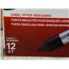 Image 2 : Sharpie Chisel Large Chisel Tip Markers Pack of 12