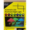 Image 2 : LED  Plug-In Night Lights Mushrooms 3 Pack With Dusk To Dawn Sensor 7 Colour