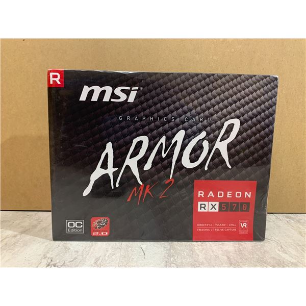 MSI Armor MK2 Radeon RX570 Graphics Card