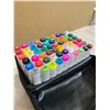 Image 3 : Abeier Blender Art Markers Set Dual Tip 60 Colours