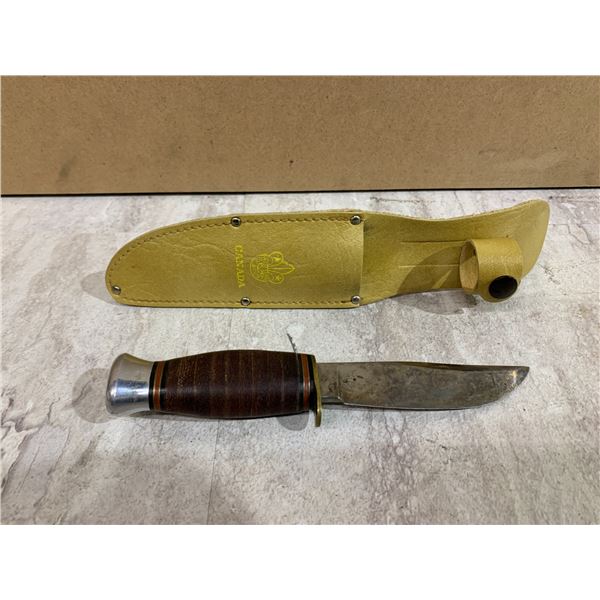 Vintage Canadian Scouting Fixed Blade Hunting Knife
