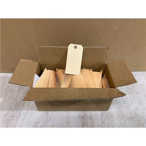 Manila Tags Size 5 Case of 1000