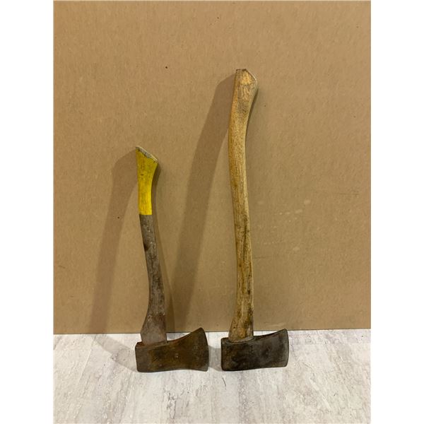 Lot of 2 Hatchet / Axe 27 Inch 21 Inch