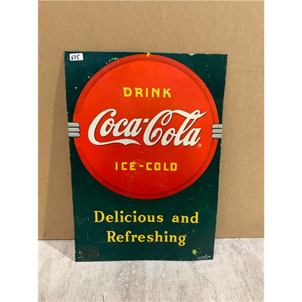 Metal Coca Cola Sign
