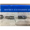 Image 5 : Extension Wrench Set High Carbon Steel Ratchet Spanner Extender With Adapters Socket