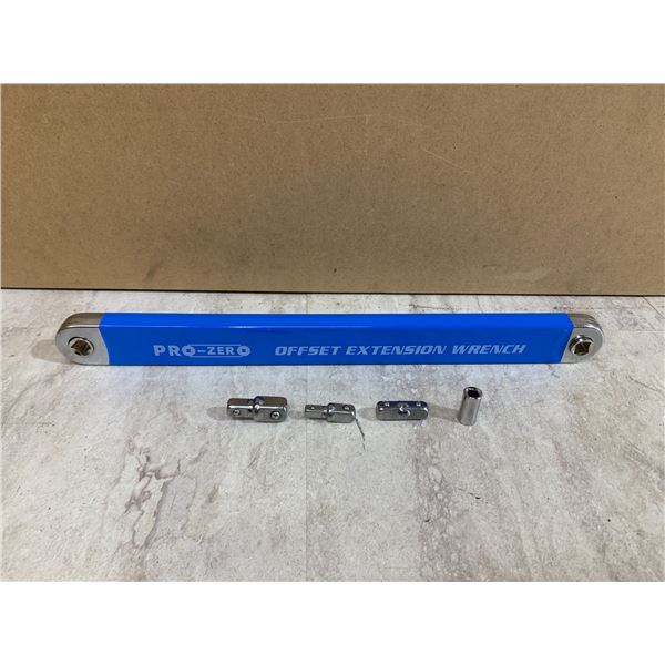 Extension Wrench Set High Carbon Steel Ratchet Spanner Extender With Adapters Socket