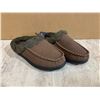 Image 2 : Men's Moccasin Slippers - Dark Brown - Size 7 / 8