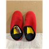 Image 1 : Men's Faux Wool Convertible Slipper - Red - Size US 11