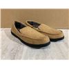 Image 2 : Mysoft Mens Memory Foam Slippers Tan Colour Size 12