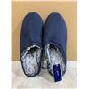 Image 1 : West Fashion Life Mens Memory Foam Slipers Blue Grey Colour Size 7